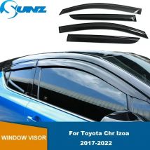 Fenstervisier für Toyota Chr Izoa 2017 2018 2019 2020 2021 2022 2023, Wetterschutz, Sonne,