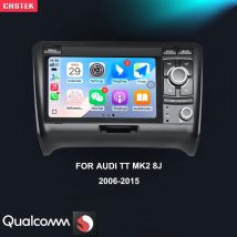 CHSTEK Autoradio Android 13 Carplay Für Audi TT MK2 8J 2006-2015 Automotiva Navigation Bluetooth WIFI 4G 256G Multimedia Stereo