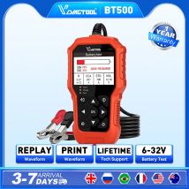 VDIAGTOOL BT500 6V 12V 24V Autobatterietester mit Wellenformdiagramm Kfz-Diagnoseanalysator Fahrzeugscanner-Tool