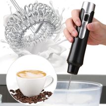 Milch schäumer Hands chäumer Kaffee maschine Schneebesen Cappuccino Rührer Mini tragbare Mixer Küche Schneebesen Werkzeug