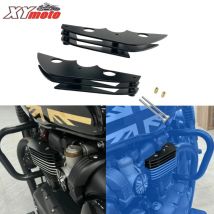 Motorcycle Finned Spark Plug Head Bolt Cover Engine fillin For Triumph Bonneville Bobber T120 T100 Street Speed twin Speedmaster