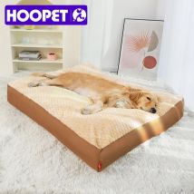 HOOPET Hundehütte, Winter, warme Schlafmatte, vollständig abnehmbar, waschbar, für große Hunde, Golden Retriever, Hundesofa, Hundematte, Winter-Hundebetten
