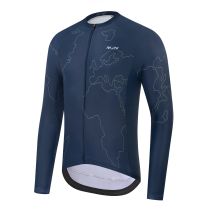 Raudax Men's Long Sleeve Cycling Jersey UV Protection Autumn Racing Bike Wear for Bicycle Riding Ropa Ciclismo