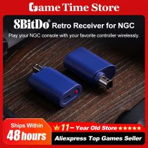 Ricevitore Bluetooth retrò 8Bitdo NGC per NGC, Wii, Windows 10 11, supporto Xbox PS4 PS5 Switch Pro e quasi tutti i controller 8Btido