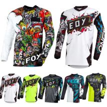 Męska koszulka kolarska z długim rękawem Motocross Eoy Downhill Mountain Bike MTB Shirts Offroad DH Motorcycle Enduro Clothing
