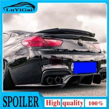 Für BMW M6 F12 F13 F06 4 und 2 türen Carbon Fiber hinten boot Flügel Spoiler Hinten Dach Spoiler Flügel stamm Lip Boot Abdeckung Auto Styling