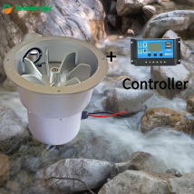 100 W 50 W Wasserturbine 18 V 36 V Hydraulikgenerator Outdoor Hydroelektrischer Generator DC Permanentmagnet Verwendung für 12/24 V Batterie