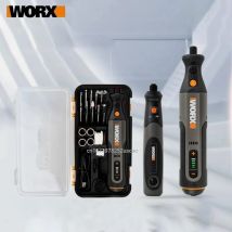 Worx 8V Rotary WX750 WX106 Cordless Mini Trapano Incisione Rettifica Lucidatrice Caricatore USB Punte per utensili elettrici a velocità variabile