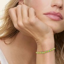 Carlidana religiöse Orula Perlen Amulett gelb und grün Böhmen Miyuki Armband für Frauen/Männer Schmuck Glück Geschenk Drop Shipping