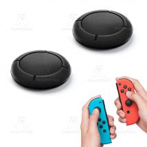 Nakładka na joystick Joycon do Switch/Switch Lite/Switch OLED Premium, antypoślizgowa silikonowa osłonka ochronna - czarna