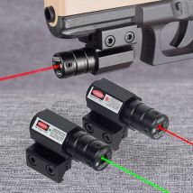 Taktische Red Dot Laser Pointer Anblick Umfang 11mm 20mm Einstellbare Picatinny Schiene Montieren Für Pistole G17 Airsoft Waffen laser