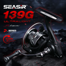SEASIR Stream Spinnrolle 139 g Ultraleichte Carbon-Unterlegscheiben 6 kg Max. Zugkraft Metallgriff 5+1BB 5,4:1 Süßwasser-Salzwasser-Angelrolle