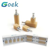 4 o 5 pz/scatola Dentale PMMA Blocco Sirona CEREC C14 B40 16 Colori Odontoiatria Blocco Della Resina Forniture di Laboratorio Dentista Materiali