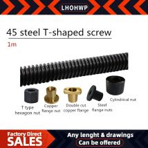 Rund flansch mutter t12 16 20 25 28 30 Trapez schraube Rundloch mutter/Stahl flansch mutter/Kupfer mutter