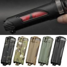 Tactical Battery Storage Case Waterproof 18650/AA/AAA/CR123 Batteries Carry Hunting Camping Tools Box MOLLE Vest Portable Gear