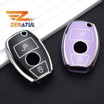 2/3 Tasten für Mercedes Benz A B G R Klasse Gla GLK W176 W204 W251 W463 Soft TPU Auto Fernbedienung Schlüssel etui Abdeckung Shell Fob Zubehör
