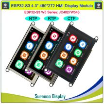 Guition HMI W5 ESP32-S3-N4R8 JC4827W543 4,3 Zoll IPS 480*272 LCD-Anzeigemodul Touchscreen WLAN Bluetooth PSRAM FLASH