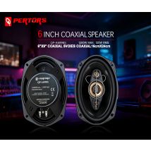 Q-PERTORS 6 x 9 Zoll 5-Wege-Lautsprecher (Paar) – max. 1200 W leistungsstarkes Sound-Car-Audio-Subwoofer-Kit für Fahrzeugmodifikationen