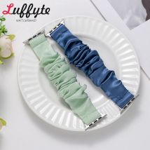 Universalarmband für Apple Watch Band 49/44/46/45/40/41/38/42 mm Damen Weiches elastisches Armband für IWatch Serie 1-10 Ultra SE 2