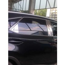Window Center Pillar Cover Trim For LEXUS RX 200T 350 450H 450HL 2016-2020 2021 2022 Steel Car Windows Middle Pillars Post Strip