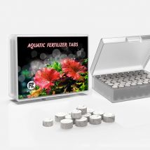 FZONE Root Tabs Freshwater Aquarium Plant Fertilizer 50-count Accessories Fish Tank Supplies Fishbowl