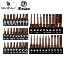 25 mm 50 mm 1/4 Schraubendreher-Bits-Set S2 Steel Closs Phillips Schlitzsechskant Solid Hollow Torx für Ratschenschlüssel-Handwerkzeuge