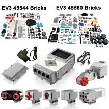Technische EV3 Mindstorms 45544 45560 Color Touch Gyro Ultraschall Sensos Elektronik Teile DIY Pädagogische Bausteine Spielzeug