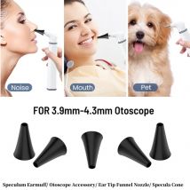 3.9mm Speculum Earmuff ,Otoscope Accessories,Specula Cone,Reusable Adult/Child Ear Specula Non Disposable  Ear Canal Inspection