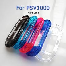 YuXi 1PC For PS Vita PSV1000 Transparent Hard Carry Skin Shell Case Replacement For PSV 1000 Clear Crystal Protective Case Cover