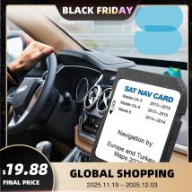 Tarjeta SD Navi Europa Reino Unido Turquía mapa para Mazda 6 CX5 CX9 coche 2025 navegación 8GB Sat Nav GPS con retrovisor antiniebla