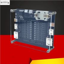 Controllo cavo dati scheda tester cavo HDMI con custodia in acrilico Indicatore LED per test cavi standard/mini/micro HDMI tipo pin HDMI