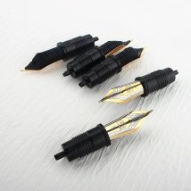 Jinhao X159 9019 Füllfederhalterfedern ersetzt Metall EF/F/M Größe Golden