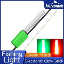 Flysand Angeln elektronische Rute Leucht stab Licht LED abnehmbare wasserdichte Float Tackle Nacht Rock Angeln mit Batterie Tackle