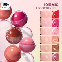 rom&nd JUICY ROLL CHEEK,Watery Jelly Feel,Juicy Glow Finish,Luxury Makeup,Lip & Cheek Multi-Use,Korean Cosmetic,Korean Makeup