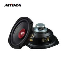 AIYIMA 2 Stücke 5,25 Zoll Breitbandlautsprecher 4 8 Ohm 40 Watt Audio Lautsprecher Aluminium Becken