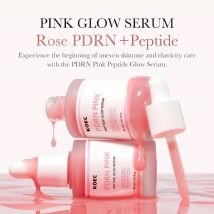 30 ml Lachs PDRN Pink Peptide Glow Gesichtsserum, Pflege dunkler Flecken, gleichmäßiger Hautton, verbessert die Elastizität, glättend, straffend, Adenosin