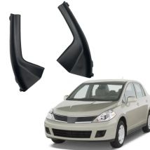 1 para osłon samochodowych LHD Osłona zewnętrzna Akcesoria 66895-EL000 66894-EL000 Do Nissan Versa Sedan Hatchback Tiida Latio C11