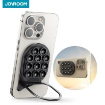 JOYROOM Handyhalter mit Saugnapf, superstarker magnetischer Handyhalter mit Zugring, Handygriff für iPhone/Samsung/Android