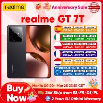 Smartfon realme GT 7T 5G Global Version, procesor Mediatek 8400-Max, bateria Titan 7000 mAh, ładowanie Ultra Charge 120W, ekran 6.8'' 120Hz, NFC