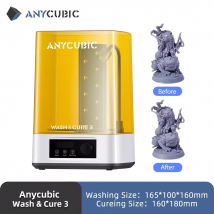 ANYCUBIC Wash & Cure 3 AE Version For Mars Photon Mono 2 Modelli di stampanti 3D LCD SLA DLP macchina per la pulizia della resina a polimerizzazione rotativa UV 2 in 1