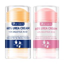 SUYARUN 60% Urea Foot Cream Stick - Moisturizing & Exfoliating, Cracked Heel Repair, Deep Hydration for Dry Feet, Long protect.