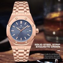 PAAZOMU Luxus Marke Quarz Uhren Männer Wasserdicht Leucht Datum Armbanduhr Männlich Edelstahl Männlich Sport Chic Herren Uhr