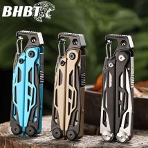 Бt 17-in-1-Multitool-Zange, zusammenklappbares Multifunktionswerkzeug, tragbar, EDC, Outdoor-Ausrüstung, Heimreparatur, Multitool, 7 Farben