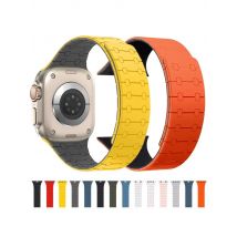 Silicone Magnetic Strap for Apple Watch Band  Ultra3 49mm 46 45 44 42mm Bracelet For IWatch Series 11 10 9 8 7 6SE54 38 40 41mm