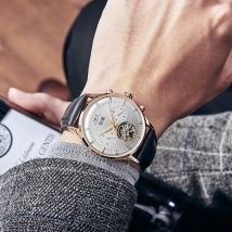 Montre CARNIVAL Mechanical Dress Watches for Men Brands Luxury Sapphire Automatic Wristwatches Mens Waterproof 2025 Reloj Hombre