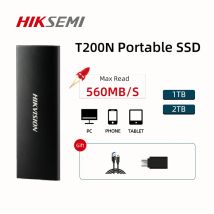 HIKSEMI T200N SSD 512GB 1TB 2TB unità a stato solido portatile USB 3.1 Gen 1 memoria esterna compatibile per Mac Laptop Desktop