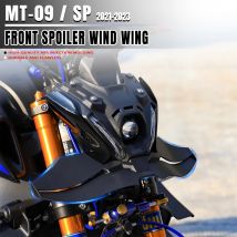 For YAMAHA MT-09 / SP Wind Wing Aerodynamics Fairing Winglets MT09 2021 2022 2023 GP WING Front Spoiler Lower spoiler Front Lip