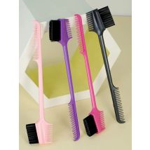 Double - Sided Hair Dyeing Brush and Comb Set for Hair Coloring Highlighting Tinting Applicator Tool Ideal for Salon & Home Us