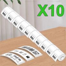 5/10Pcs E210 Marklife P50 Phomemo M110 M200 M220 Thermal Label Printer Paper Sticker 20-50mm Self-Adhesive E210 P50 Label Tape