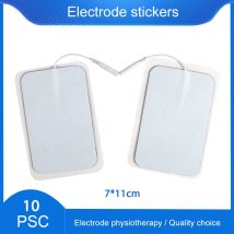 7*11cm TENS EMS elettrodi in tessuto adesivi per elettrodi di ricambio autoadesivi elettrodi massaggiatore per fisioterapia assistenza sanitaria